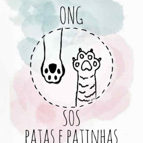 Logo ONG S.O.S Patas e Patinhas